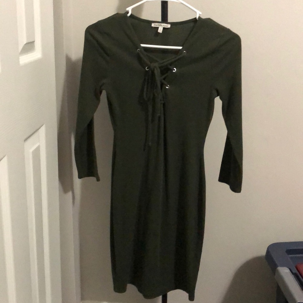 Green dress